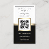 Persoonlijke foto en logo visitekaartje (Achterkant)