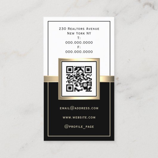 Persoonlijke foto en logo visitekaartje (Achterkant)