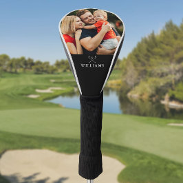 Persoonlijke foto en naam golfclubs golfheadcover