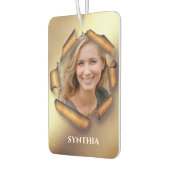 Persoonlijke foto en naam luchtverfrisser (Links)