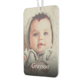 Persoonlijke foto en naam luchtverfrisser (Links)