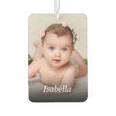 Persoonlijke foto en naam luchtverfrisser (Achterkant)