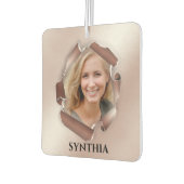 Persoonlijke foto en naam luchtverfrisser (Links)