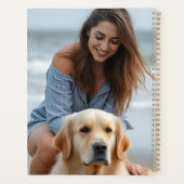 Persoonlijke foto en naam planner (Achterkant)