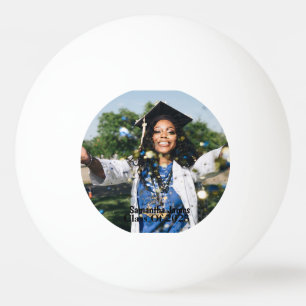 Persoonlijke foto en naam van Afstuderen Pingpongbal