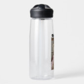 Persoonlijke foto en naam van het kind waterfles (Voorkant)