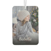 Persoonlijke foto en naam van kinderen luchtverfrisser (Achterkant)