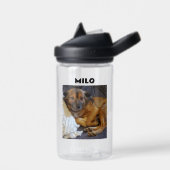 Persoonlijke foto en naam van Pet Waterfles (Links)