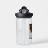 Persoonlijke foto en naam van Pet Waterfles (Voorkant)