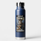 Persoonlijke foto en naam van Pet Waterfles (Links)