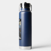 Persoonlijke foto en naam van Pet Waterfles (Achterkant)