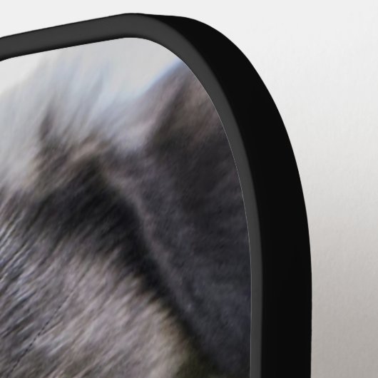 Persoonlijke foto en naam van Pug Dog Pickleball Paddle (Links Detail)