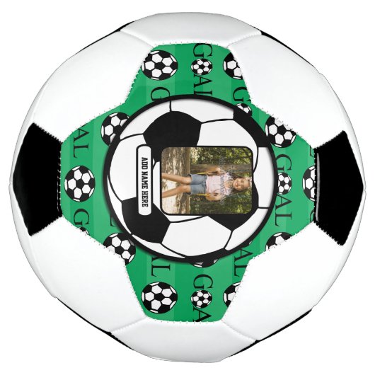Persoonlijke foto en naam Voetbal (Gedraaid)