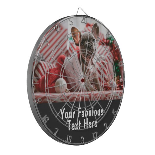 Persoonlijke foto en tekst dartbord (Voorkant Links)