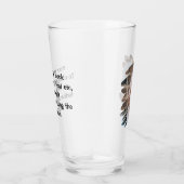 Persoonlijke foto en tekst glas (Rechts)