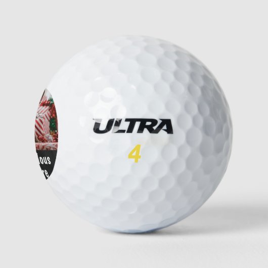 Persoonlijke foto en tekst golfballen (Logo)