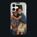 Persoonlijke foto en tekst iPhone 16 hoesje<br><div class="desc">Maak een gepersonaliseerde foto liefde hart keepsake telefoon case van Ricaso - voeg uw eigen foto's en tekst - foto keepsake geschenken</div>