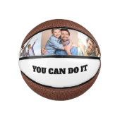 Persoonlijke foto en tekst mini basketbal (Voorkant)