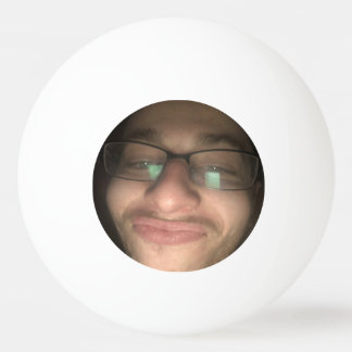 Persoonlijke foto en tekst pingpongbal