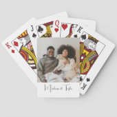 Persoonlijke foto en tekst pokerkaarten (Achterkant)