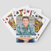 Persoonlijke foto en tekst pokerkaarten (Achterkant)