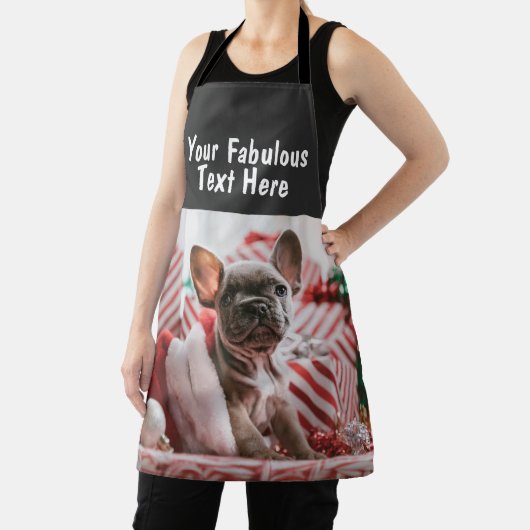 Persoonlijke foto en tekst schort (Insitu)