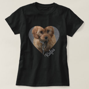 Persoonlijke foto en tekst t-shirt