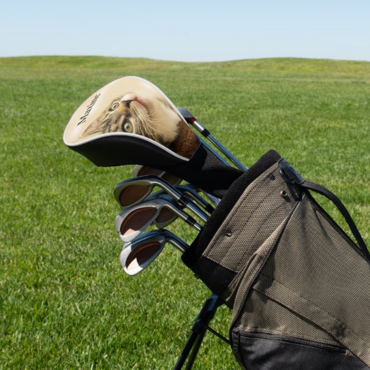 Persoonlijke foto en tekst van Pet Golfheadcover (Insitu)