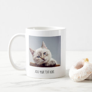Persoonlijke foto en tekst van Pet Koffiemok