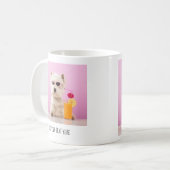 Persoonlijke foto en tekst van Pet Koffiemok (Voorkant links)