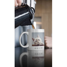 Persoonlijke foto en tekst van Pet Koffiemok