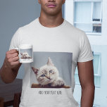 Persoonlijke foto en tekst van Pet Koffiemok<br><div class="desc">Mok persoonlijke foto en tekstkoffie</div>