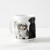 Persoonlijke foto en tekst van Pet Koffiemok (Voorkant links)