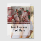 Persoonlijke foto en tekst vellum uitnodigingen (Offset (Koppel))