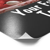 Persoonlijke foto- en tekstafdrukken foto afdruk (Hoek)