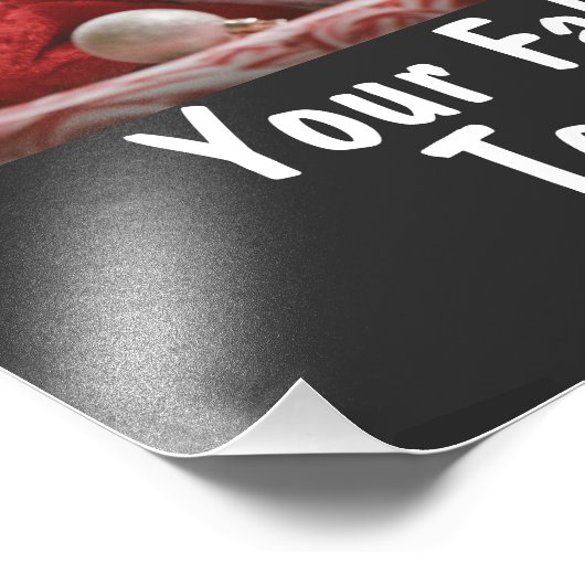 Persoonlijke foto- en tekstafdrukken foto afdruk (Hoek)