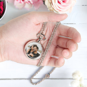 Persoonlijke foto en tekstfoto horloge