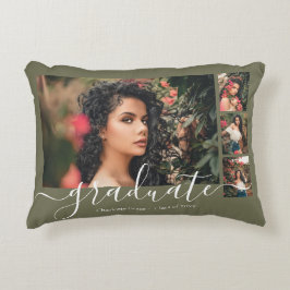 Persoonlijke foto- en tekstfotocollage accent kussen