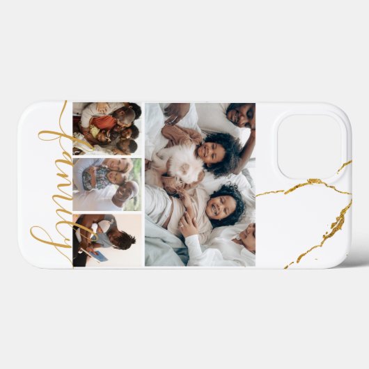 Persoonlijke foto- en tekstfotocollage Case-Mate iPhone case (Achterkant (horizontaal))