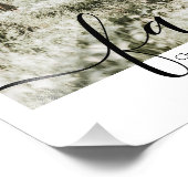 Persoonlijke foto- en tekstfotocollage foto afdruk (Hoek)