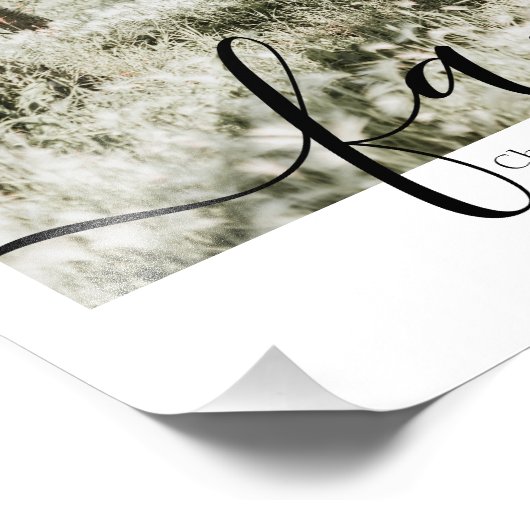 Persoonlijke foto- en tekstfotocollage foto afdruk (Hoek)