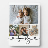 Persoonlijke foto- en tekstfotocollage fotoplaat (voorkant)
