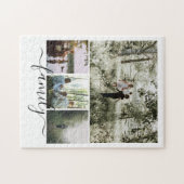 Persoonlijke foto- en tekstfotocollage legpuzzel (Horizontaal)