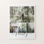 Persoonlijke foto- en tekstfotocollage legpuzzel<br><div class="desc">Maak een gepersonaliseerde familieFoto keepasezaag - puzzel van Ricaso - voeg uw eigen foto's en tekst toe - foto's collage keepomwille giften</div>