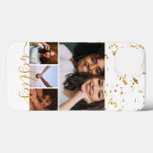 Persoonlijke foto- en tekstfotocollage-vrienden Case-Mate iPhone case (Achterkant (horizontaal))