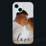 Persoonlijke foto- en tekstfotoliefhebbers iPhone 15 case<br><div class="desc">Maak een Gepersonaliseerd de celgeval van de het keepaardcel van de Foto van Ricaso - voeg uw eigen foto's en tekst toe - de giften van de fotoreit</div>