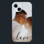 Persoonlijke foto- en tekstfotoliefhebbers iPhone 15 case<br><div class="desc">Maak een Gepersonaliseerd de celgeval van de het keepaardcel van de Foto van Ricaso - voeg uw eigen foto's en tekst toe - de giften van de fotoreit</div>