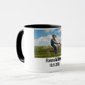 Persoonlijke foto- en tekstMok Mok (Voorkant links)