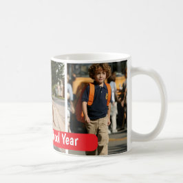Persoonlijke foto-erfenis voor de eerste schooldag koffiemok