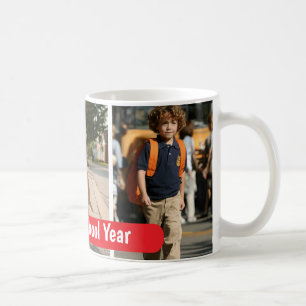 Persoonlijke foto-erfenis voor de eerste schooldag koffiemok